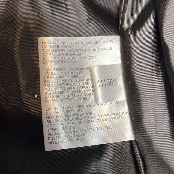 Michael Kors Sz 1X Black Puffer Zip Vest Jacket - Picture 5 of 7